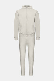 Cloud Grey Hooded Tech Suit