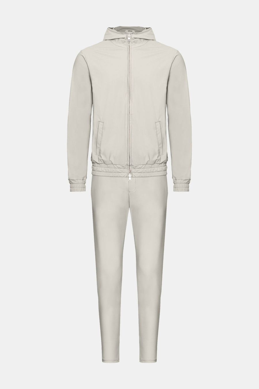 Cloud Grey Hooded Tech Suit