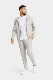Cloud Grey Hooded Tech Suit