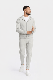 Cloud Grey Hooded Tech Suit