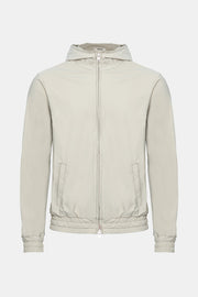 Cloud Grey Hooded Tech Vest