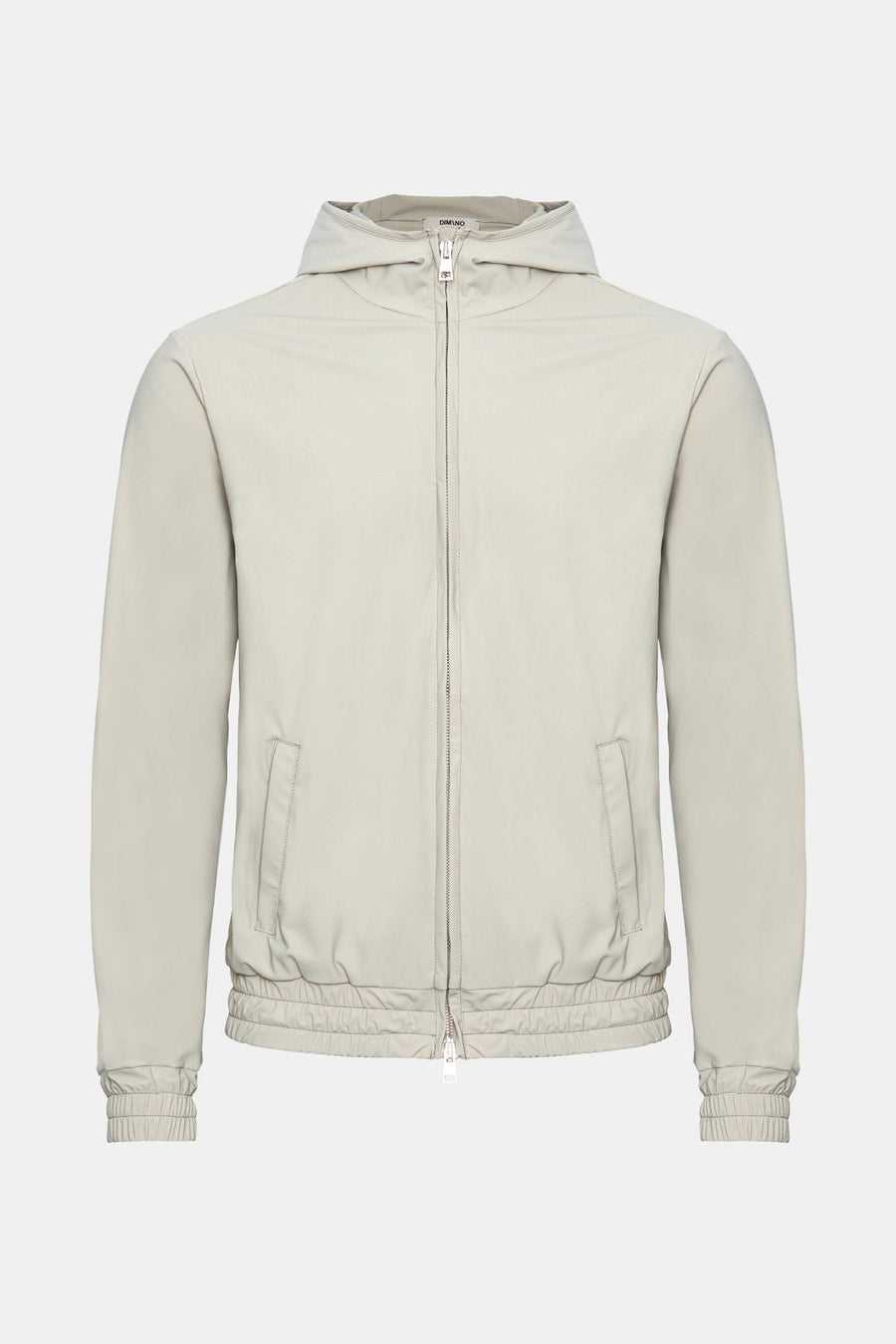 Cloud Grey Hooded Tech Vest