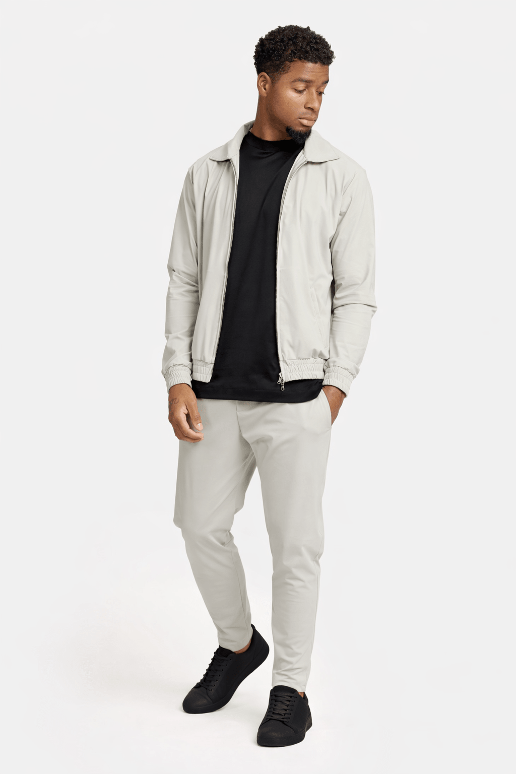 Cloud Grey Tech Suit