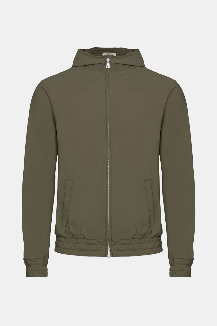 Dark Green Hooded Tech Vest