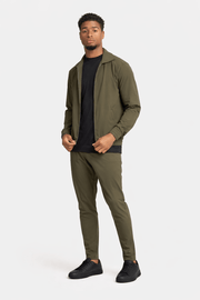 Dark Green Tech Suit