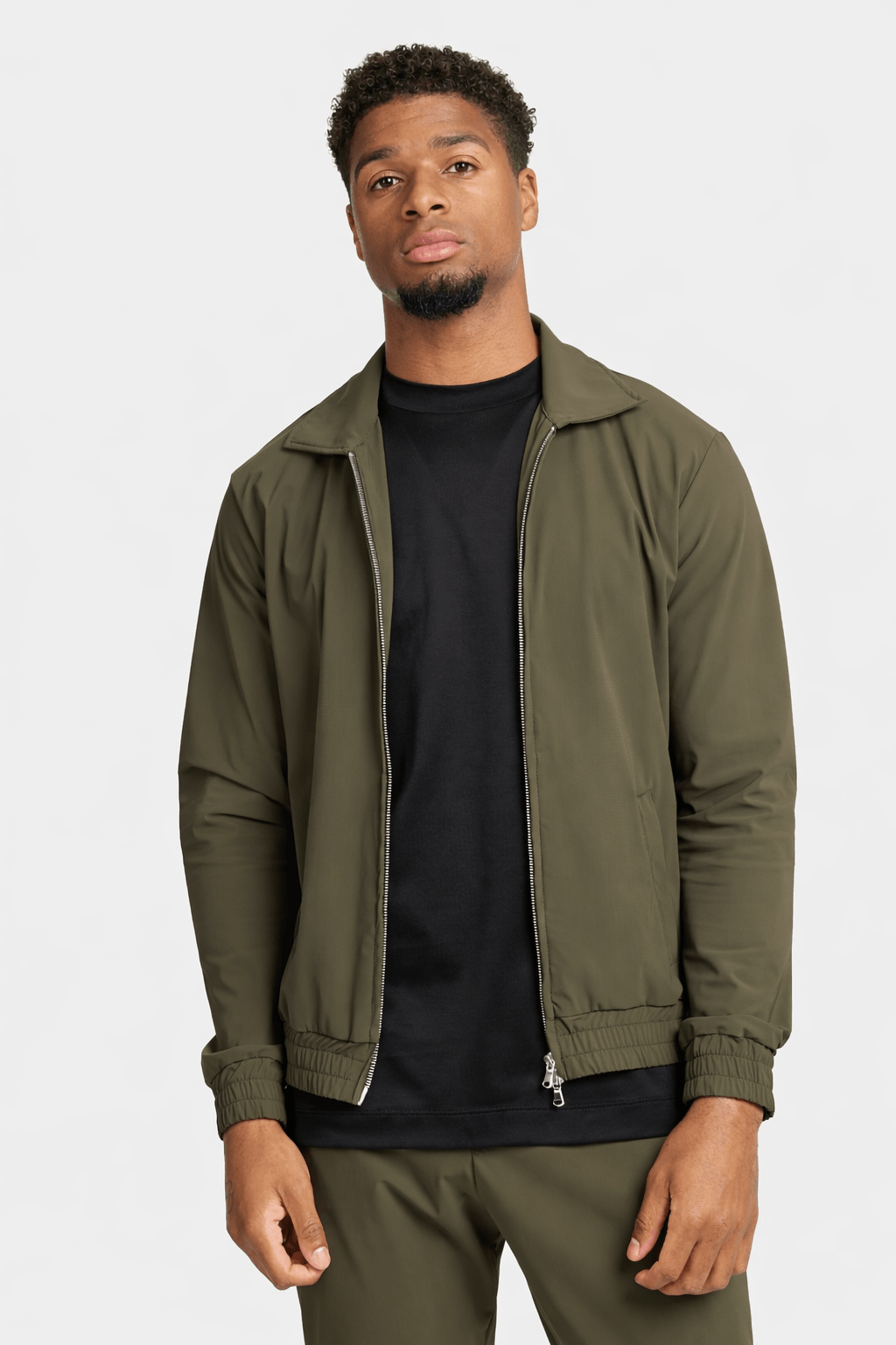Dark Green Tech Suit