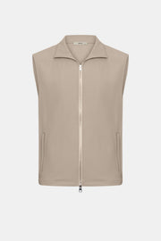 Light Beige Tech Gilet