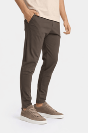 Mocha Brown Hooded Tech Suit