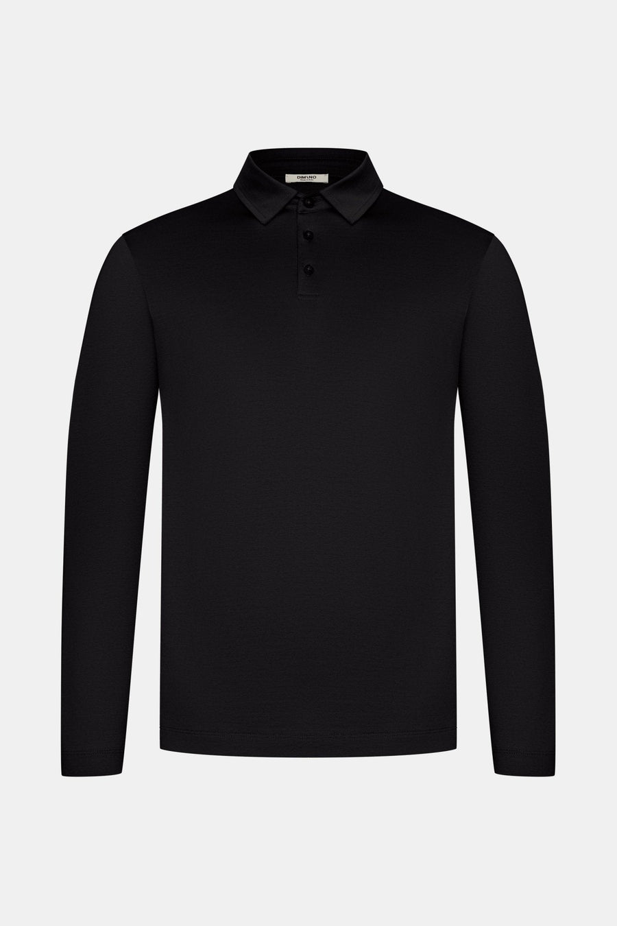 Onyx Black Longsleeve Polo Shirt