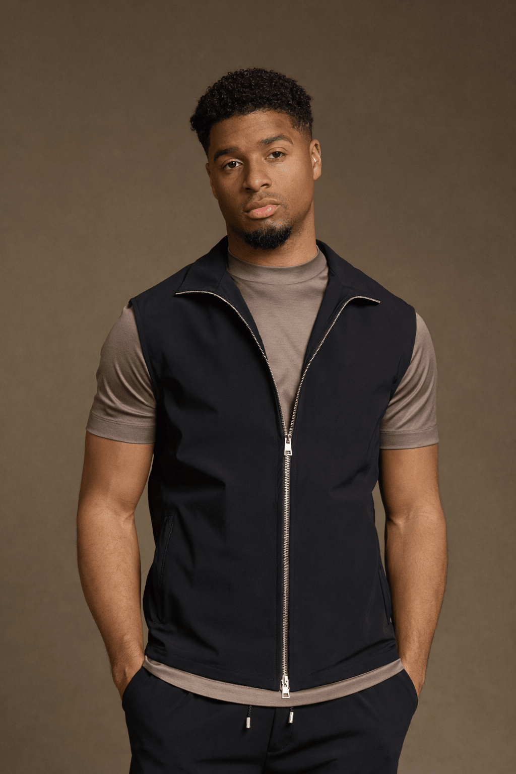 Onyx Black Tech Gilet