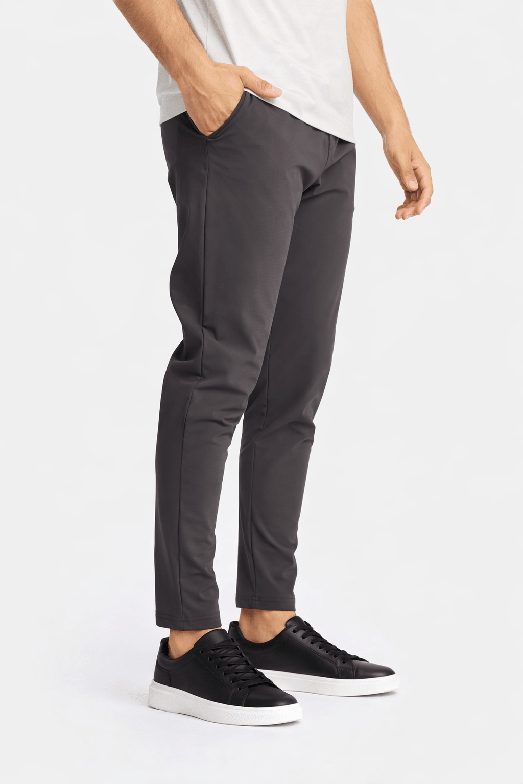 Slate Grey Hooded Tech Suit