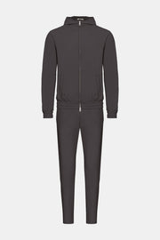 Slate Grey Hooded Tech Suit