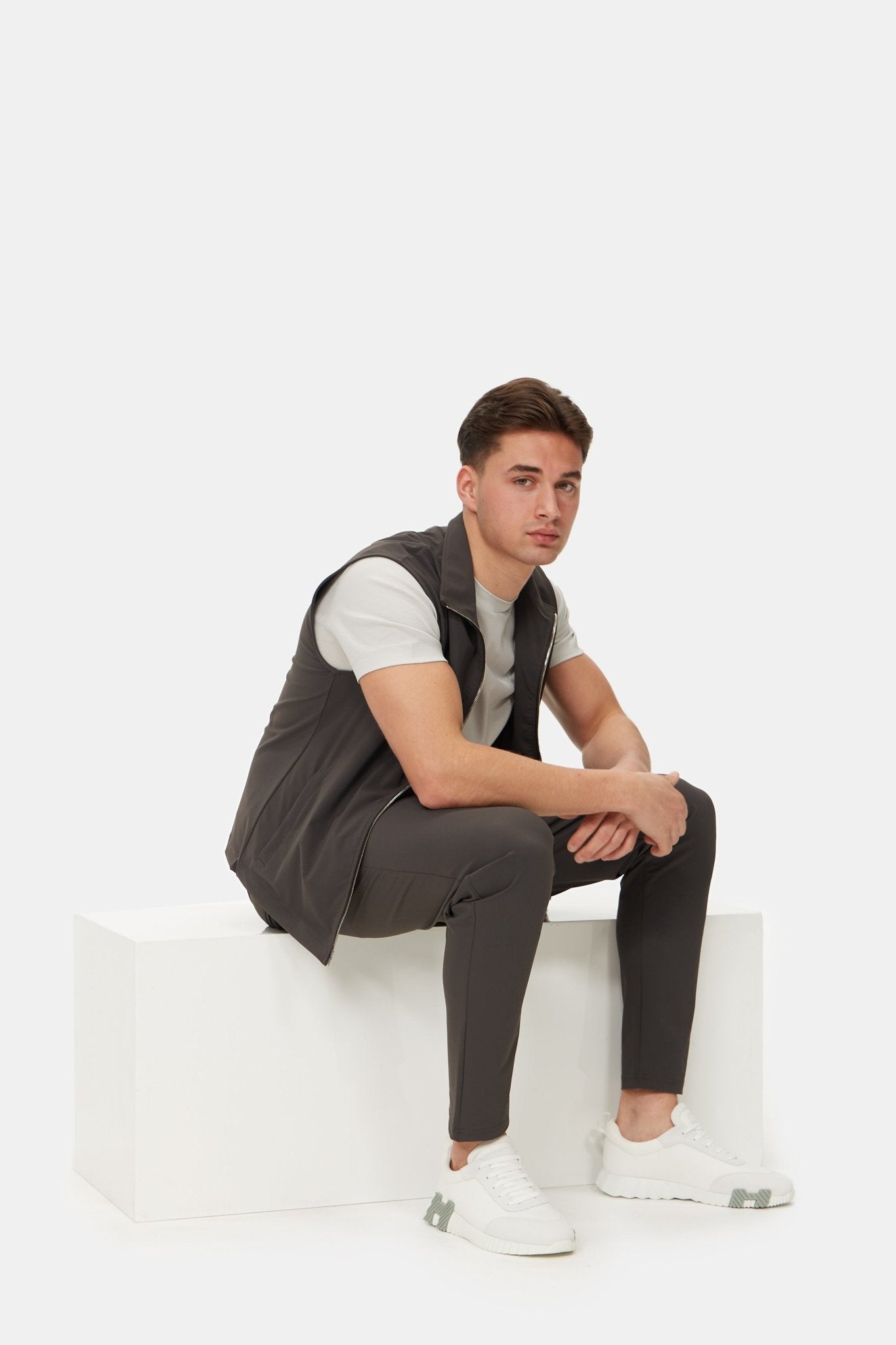 Slate Grey Tech Gilet
