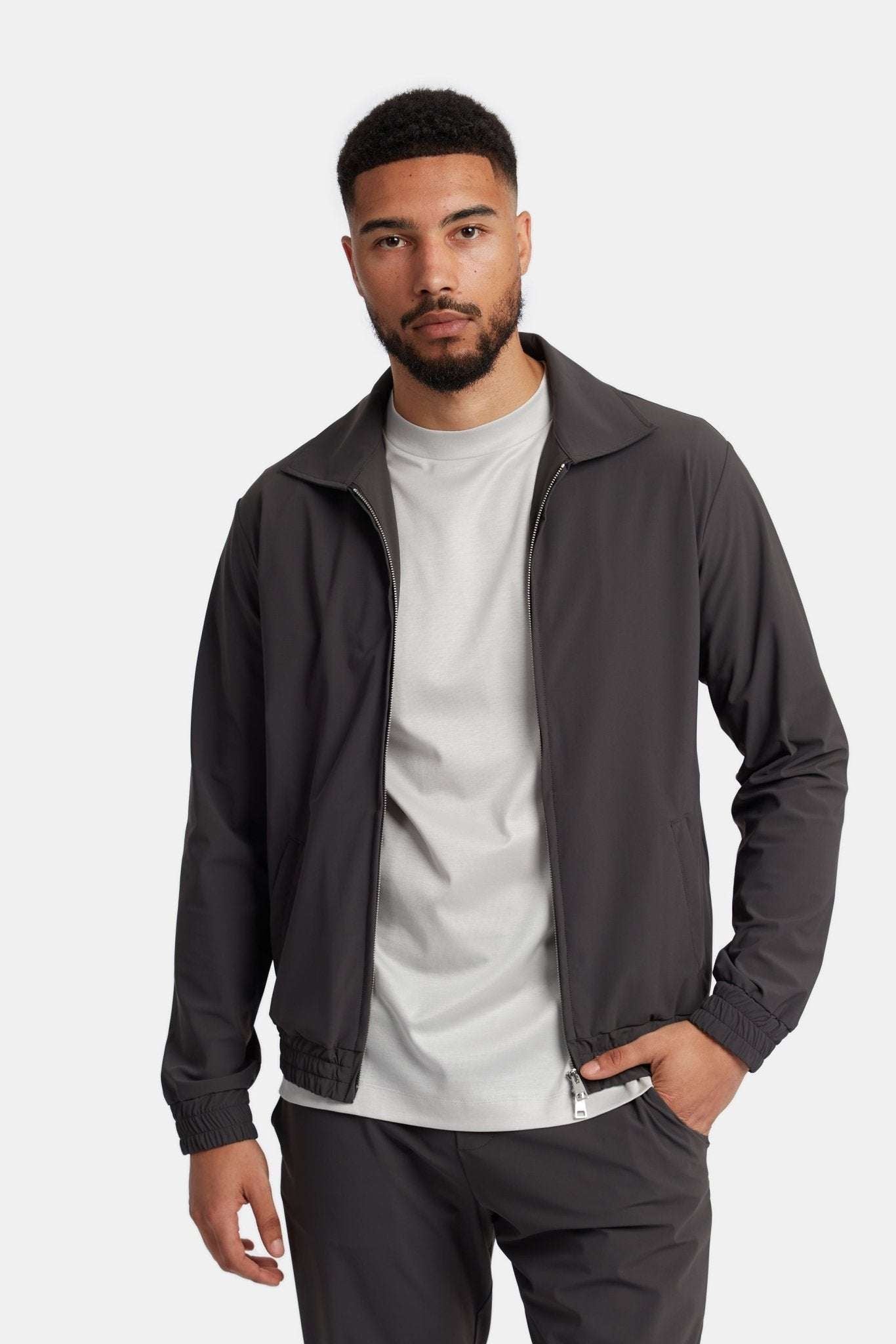 Slate Grey Tech Suit
